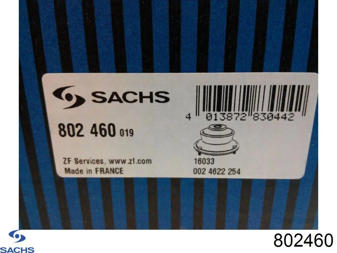 Do koszyka 802460 Sachs Poduszka amortyzatora przedniego