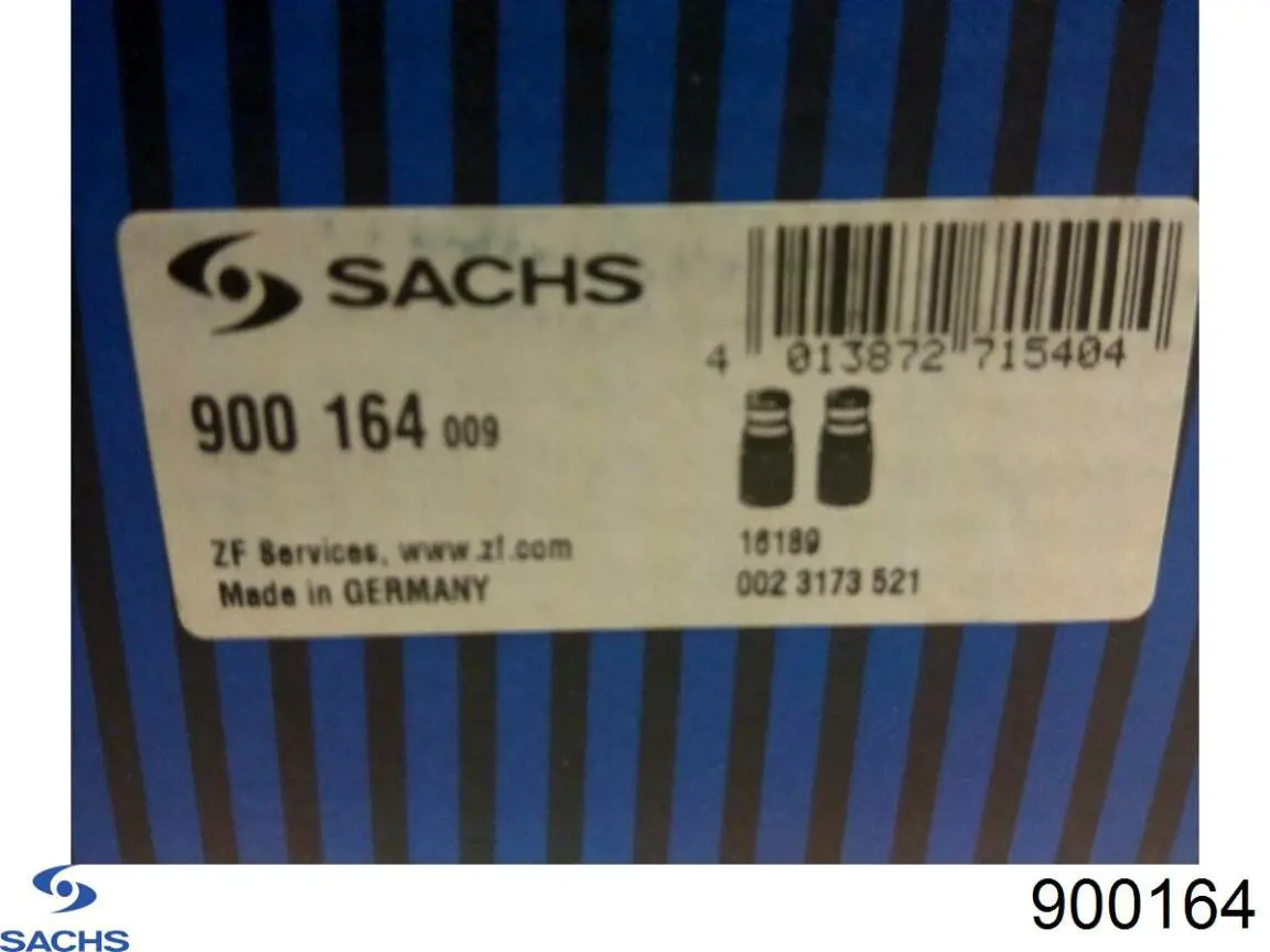 Do koszyka 900164 Sachs Odbój amortyzatora przedniego + osłona