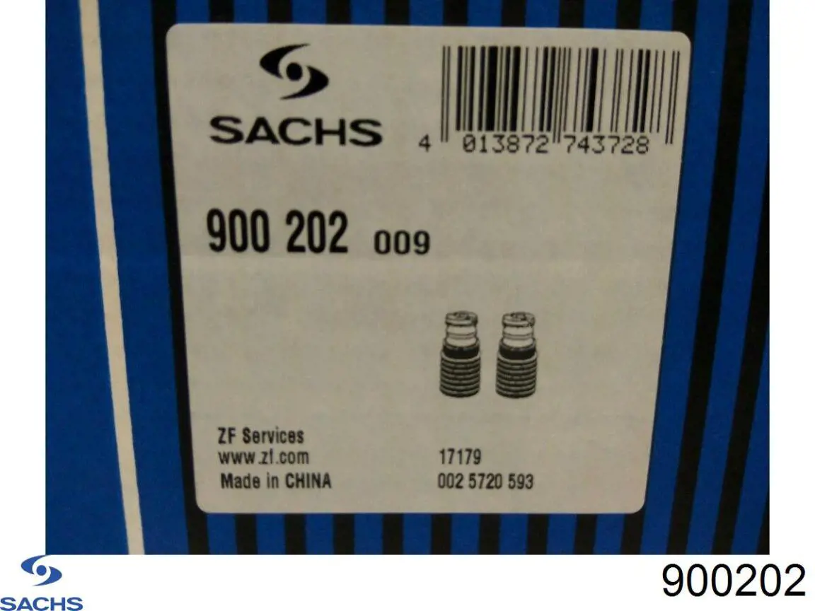Odbój amortyzatora tylnego + osłona Sachs 900202 cena, od 22,83 USD