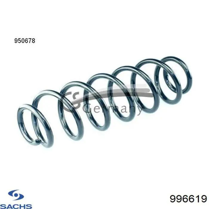 Sprężyna tylna Sachs 996619 cena, od 61,56 USD