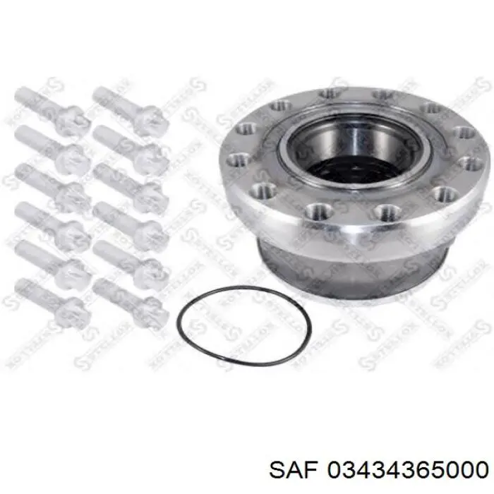 Piasta przednia SAF 03434365000 cena, od 29,58 USD