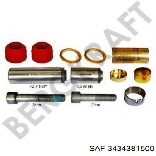 Zestaw naprawczy zacisku hamulcowego tylnego K010766 Knorr-bremse