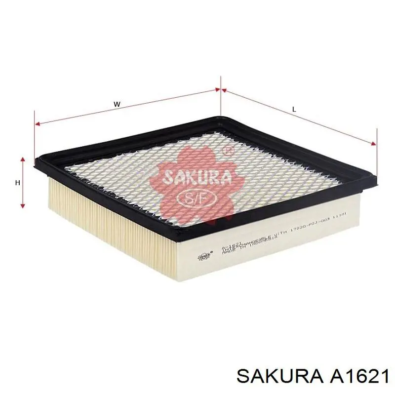 A1621 Sakura Filtr powietrza