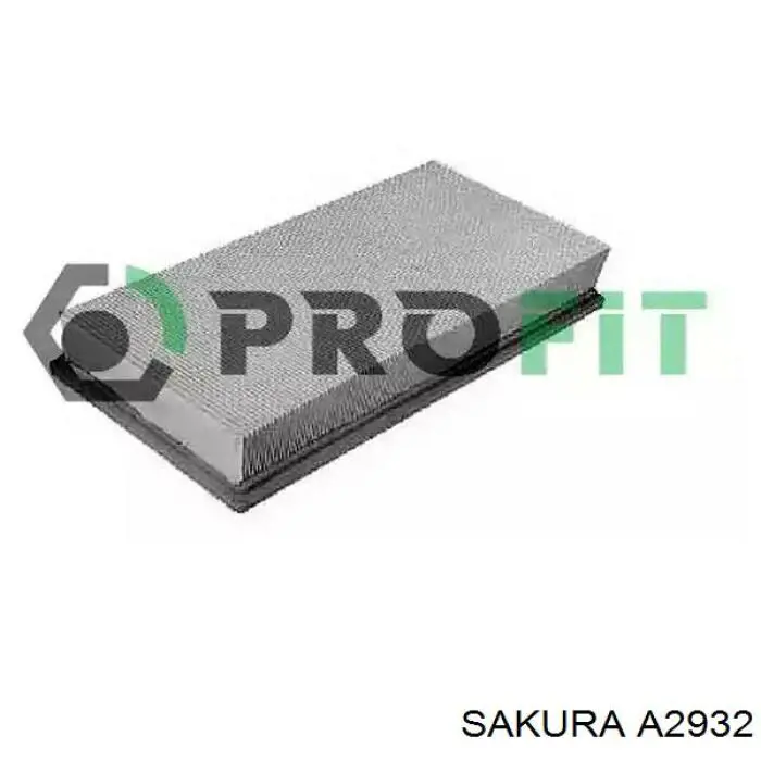 Filtr powietrza A2932 Sakura