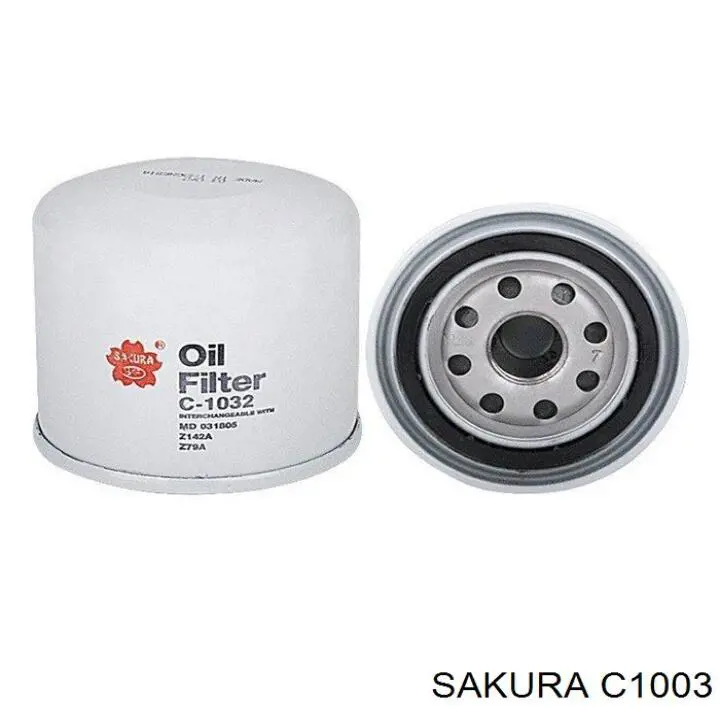 Filtr oleju Sakura C1003 cena, od 7,39 USD