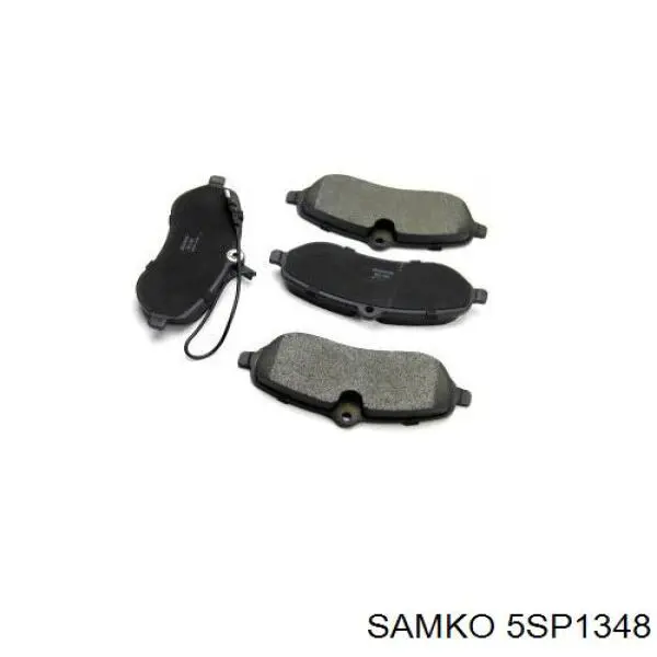 Do koszyka 5SP1348 Samko Klocki hamulcowe przednie tarczowe