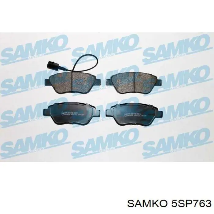 5SP763 Samko Klocki hamulcowe przednie tarczowe