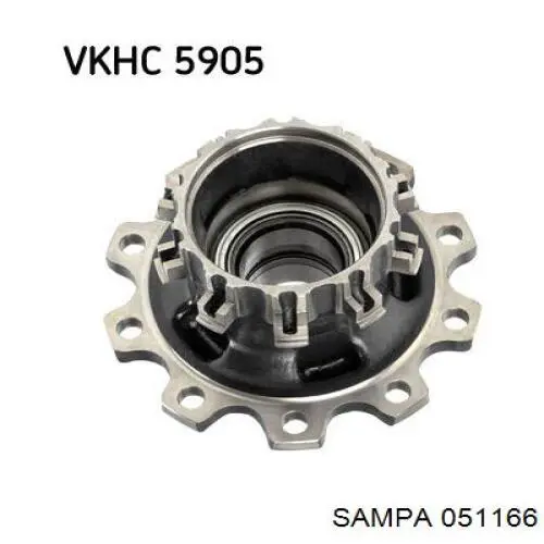 051166 Sampa Otomotiv‏ Piasta tylna