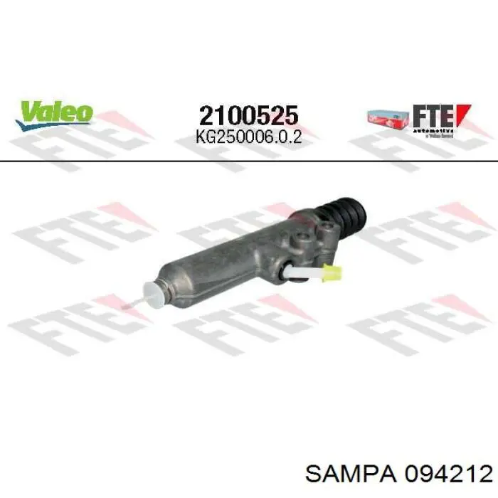Do koszyka 094212 Sampa Otomotiv‏ Cylinder sprzęgła główny