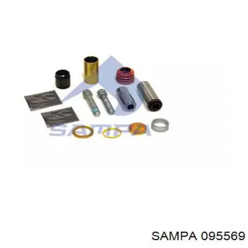Do koszyka 0004204382 Mercedes Zestaw naprawczy zacisku hamulcowego przedniego