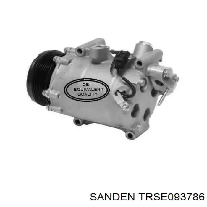 Sprężarka klimatyzacji Sanden TRSE093786 cena, od 325,29 USD