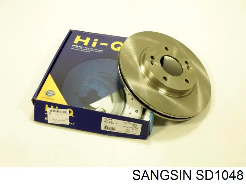 Do koszyka SD1048 Sangsin Tarcza hamulcowa przednia