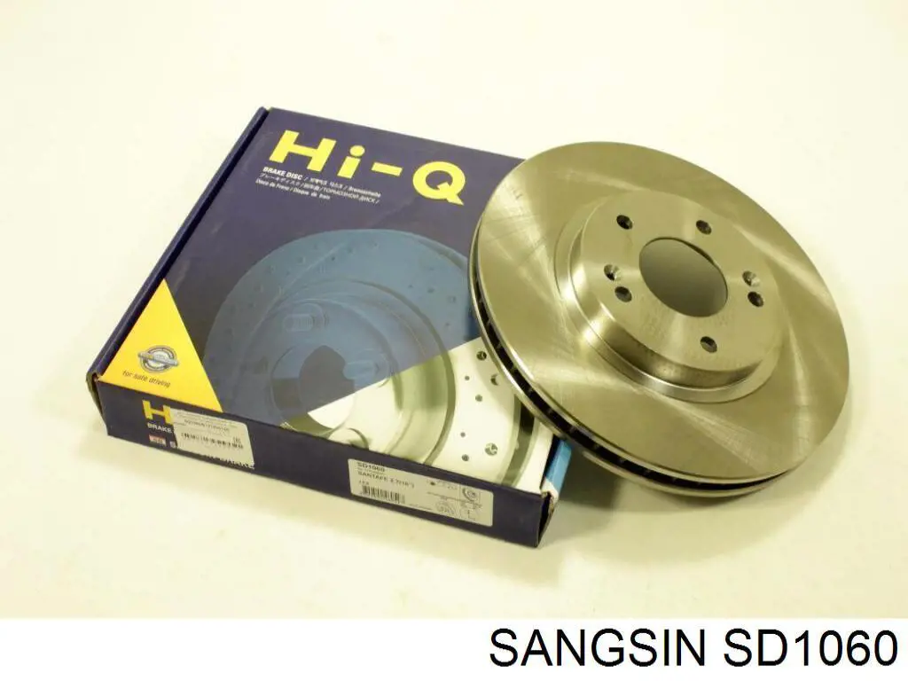 SD1060 Sangsin Tarcza hamulcowa przednia