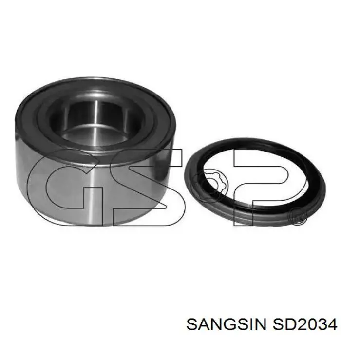 Do koszyka SD2034 Sangsin Tarcza hamulcowa tylna