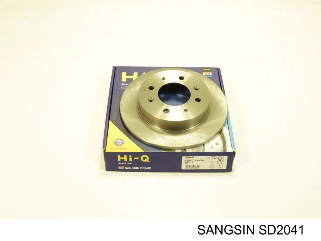 Tarcza hamulcowa tylna SD2041 Sangsin