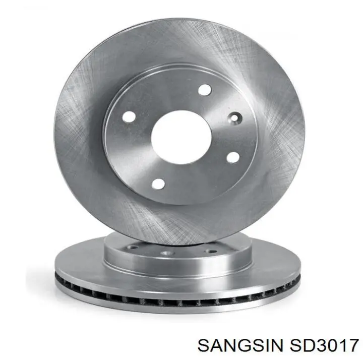 Tarcza hamulcowa przednia Sangsin SD3017 cena, od 36,05 USD