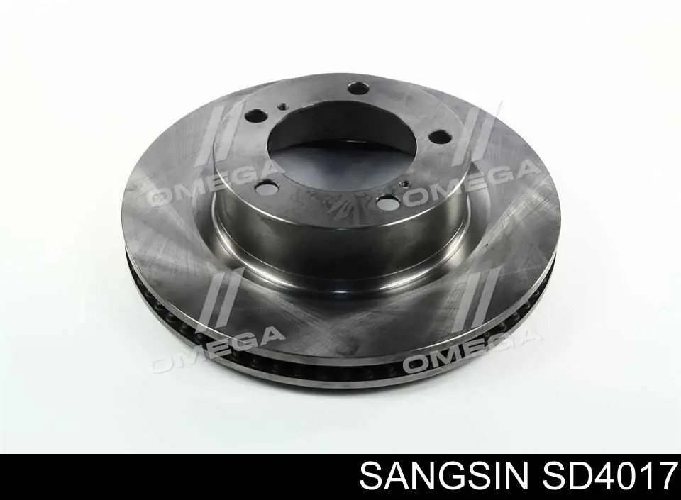 SD4017 Sangsin Tarcza hamulcowa przednia