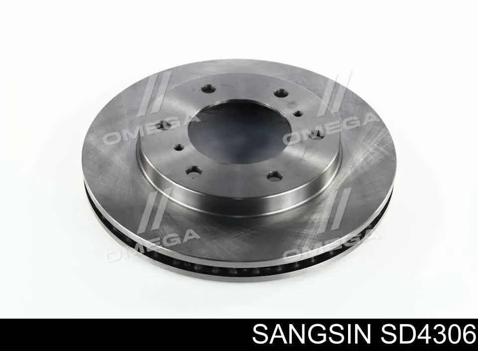 SD4306 Sangsin Tarcza hamulcowa przednia