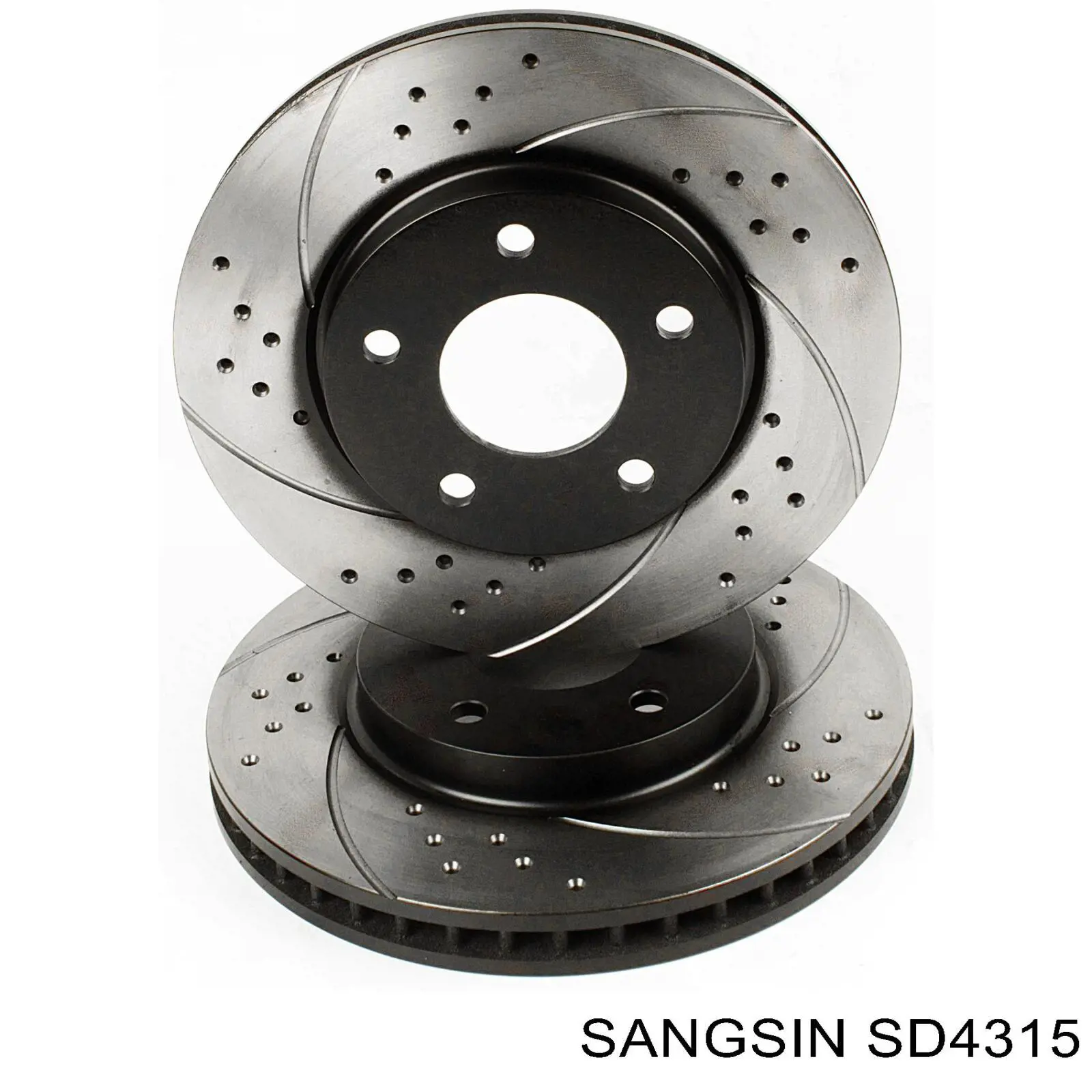 Tarcza hamulcowa przednia Sangsin SD4315 cena, od 41,70 USD