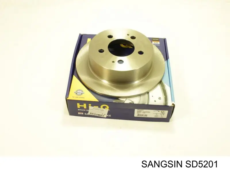 SD5201 Sangsin Tarcza hamulcowa tylna