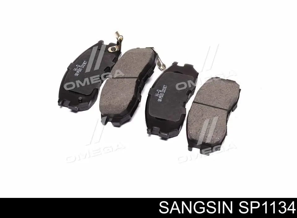 SP1134 Sangsin Klocki hamulcowe przednie tarczowe