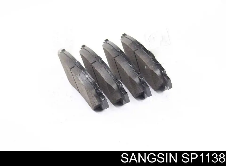 SP1138 Sangsin Klocki hamulcowe przednie tarczowe