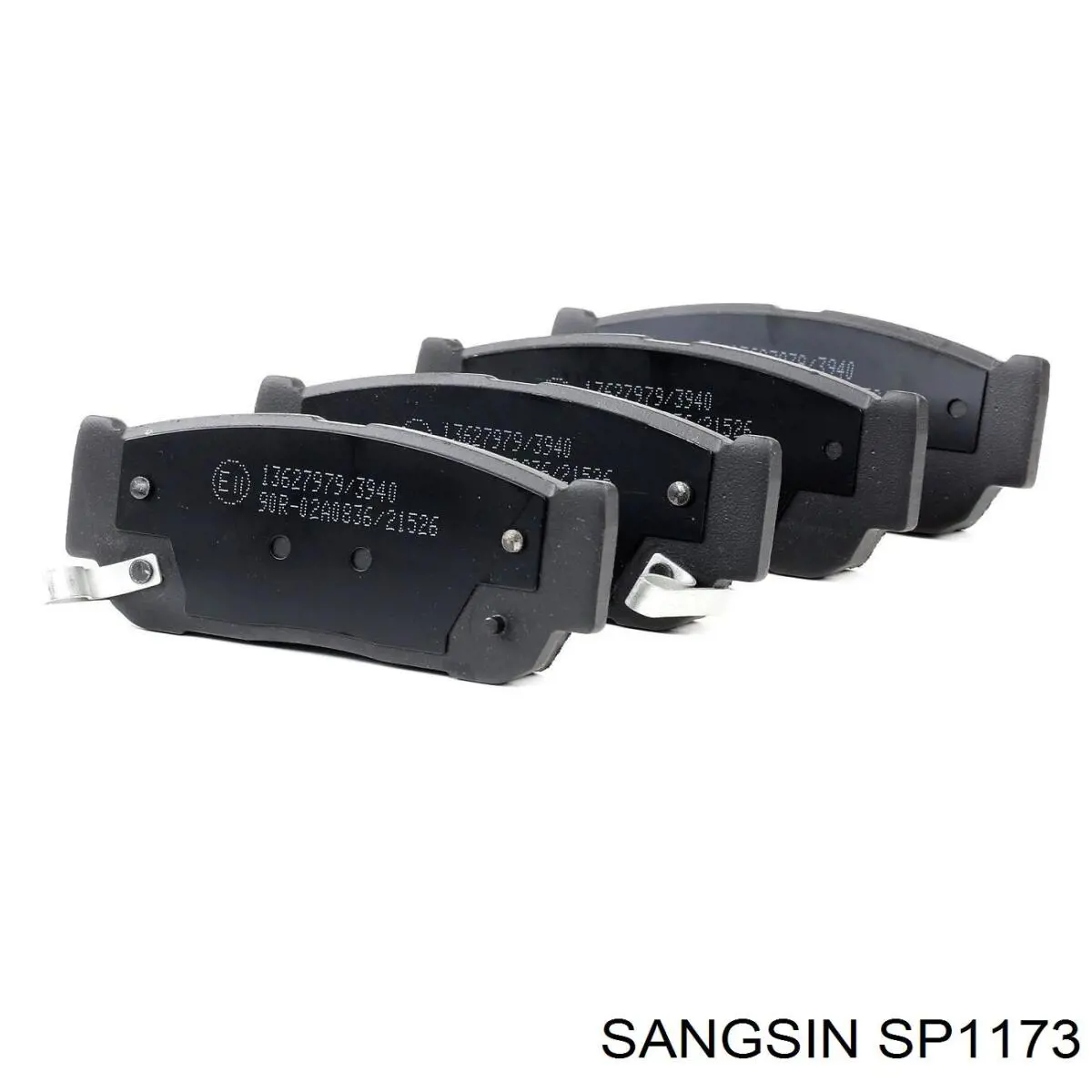 Okładziny (klocki) do hamulców tarczowych tylne Sangsin SP1173 cena, od 25,23 USD