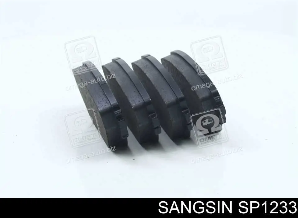SP1233 Sangsin Klocki hamulcowe przednie tarczowe