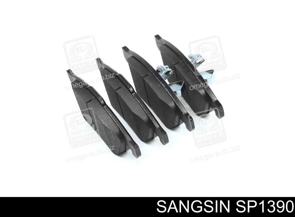 SP1390 Sangsin Klocki hamulcowe przednie tarczowe