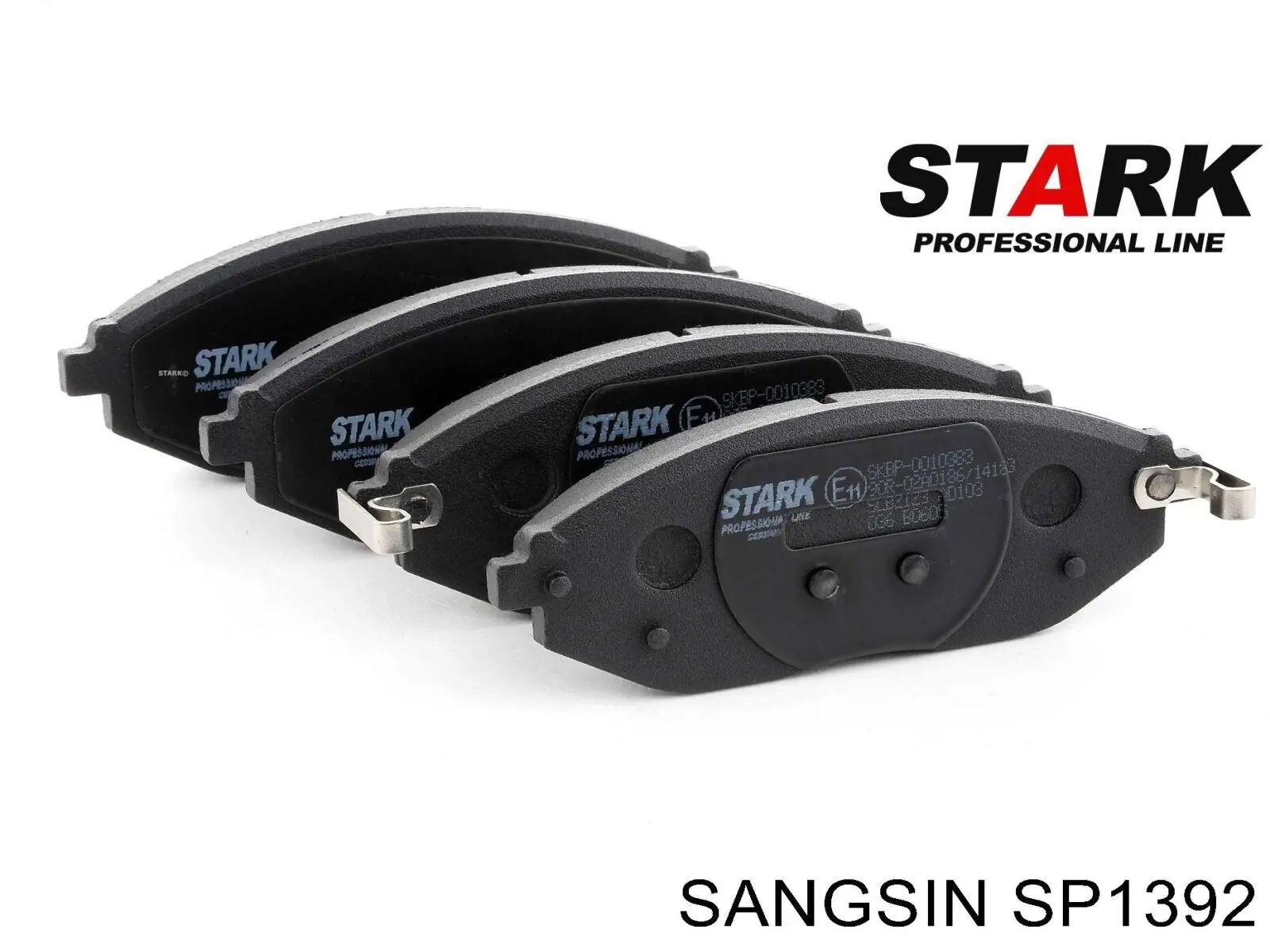 Klocki hamulcowe przednie tarczowe Sangsin SP1392 cena, od 29,28 USD