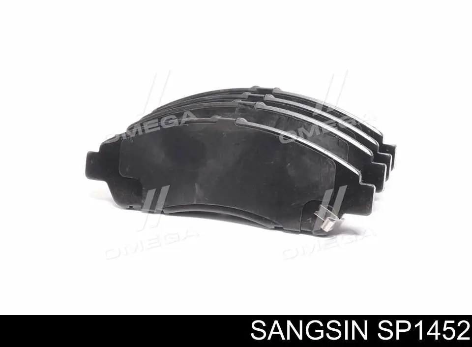 SP1452 Sangsin Klocki hamulcowe przednie tarczowe