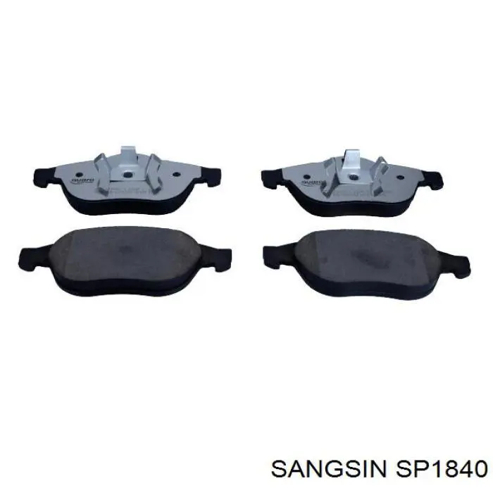 Klocki hamulcowe przednie tarczowe Sangsin SP1840 cena, od 28,24 USD