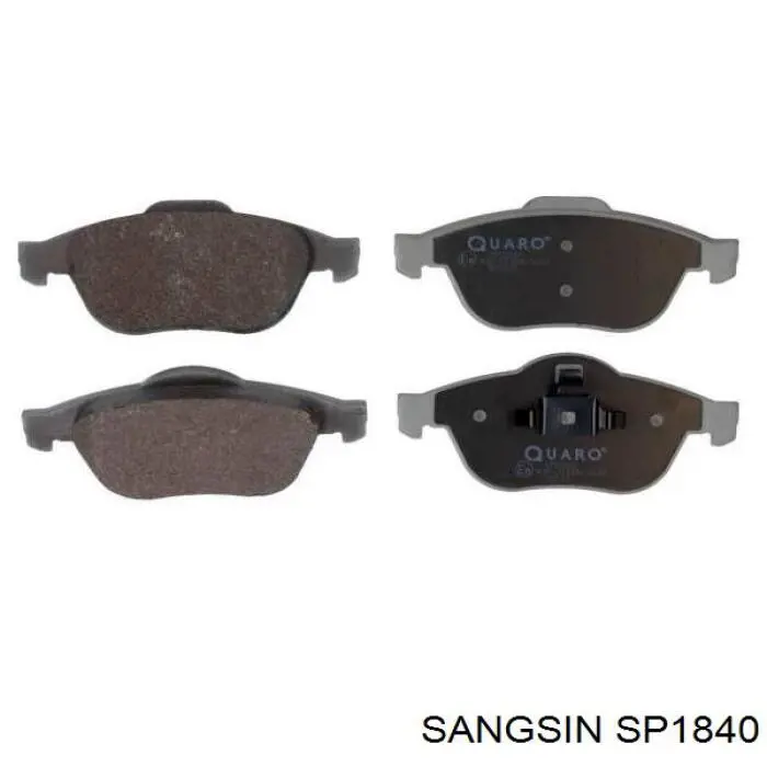 SP1840 Sangsin Klocki hamulcowe przednie tarczowe
