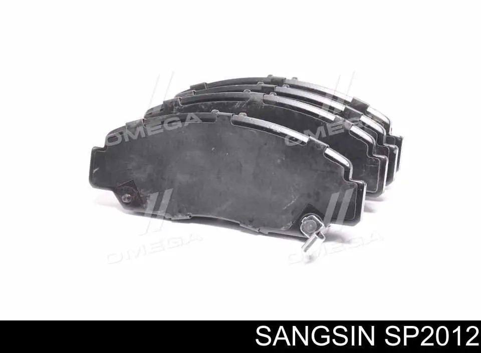 SP2012 Sangsin Klocki hamulcowe przednie tarczowe