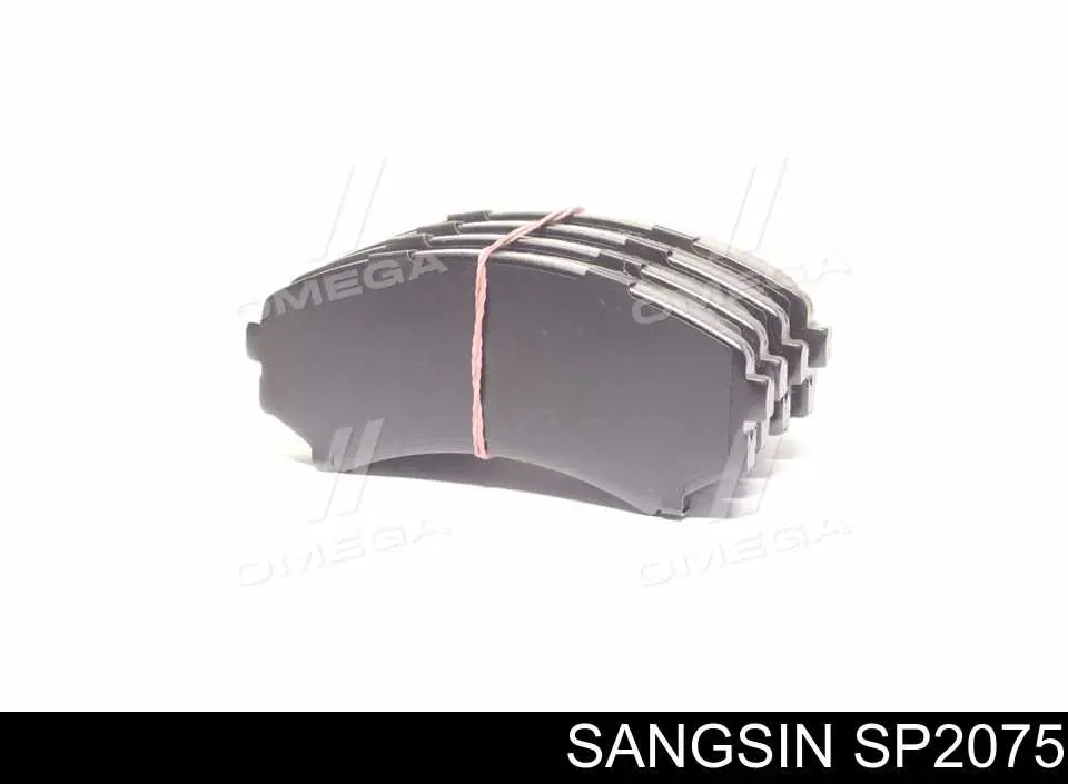 SP2075 Sangsin Klocki hamulcowe przednie tarczowe