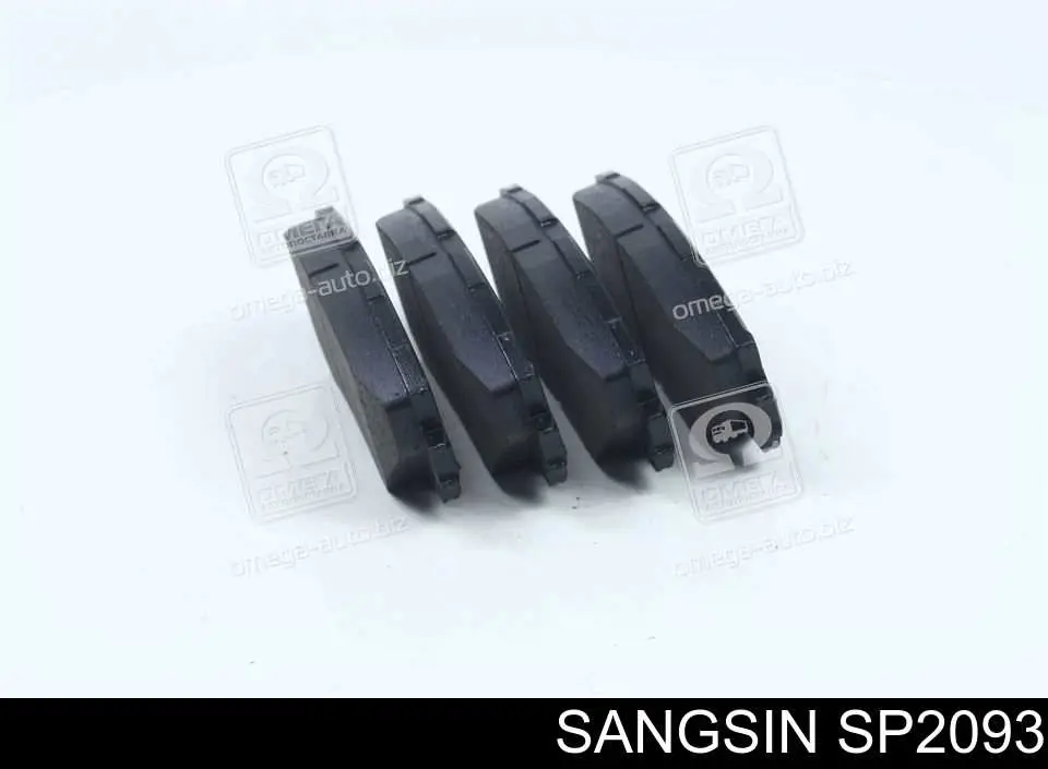 SP2093 Sangsin Klocki hamulcowe przednie tarczowe
