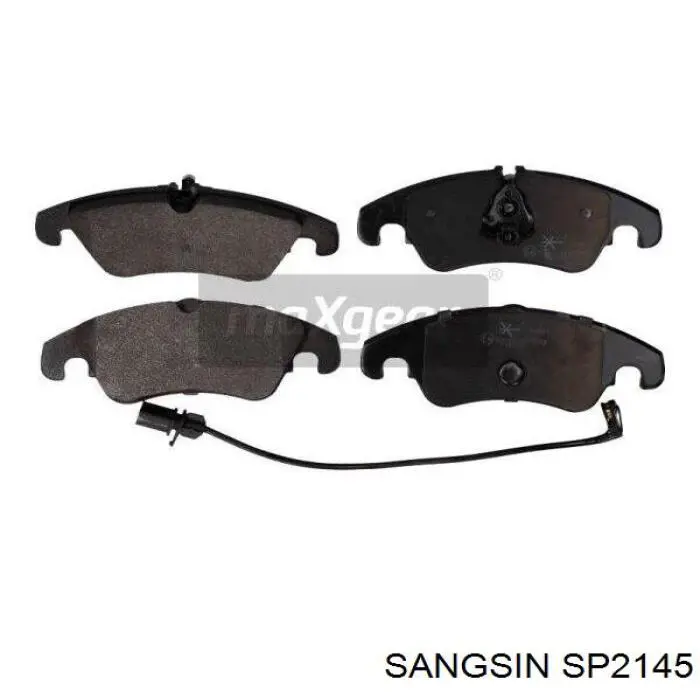 Klocki hamulcowe przednie tarczowe Sangsin SP2145 cena, od 33,10 USD