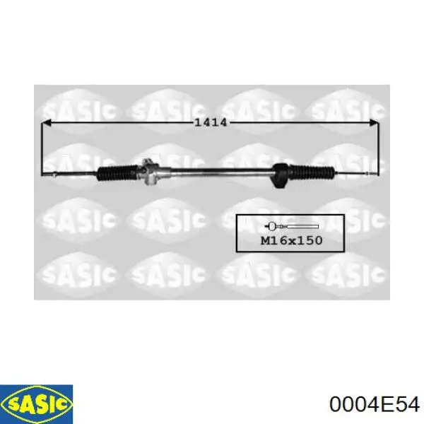 9451178380 Fiat/Alfa/Lancia Listwa kierownicza (maglownica)