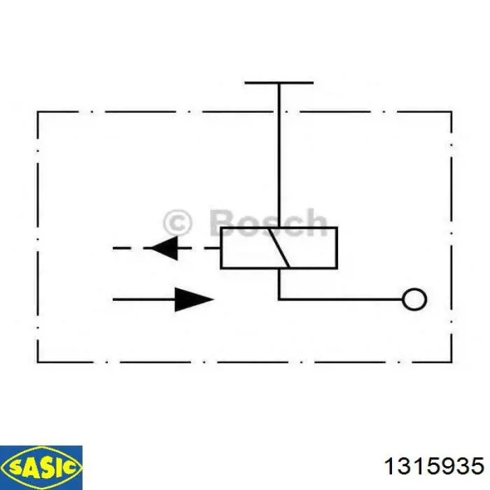 Do koszyka 1315935 Sasic Silentblock tylnej belki