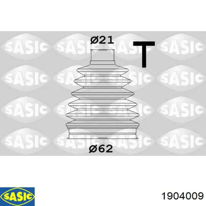 Osłona przegubu homokinetycznego półosi przedniej wewnętrzna Birth 7662 cena, od 14,52 USD