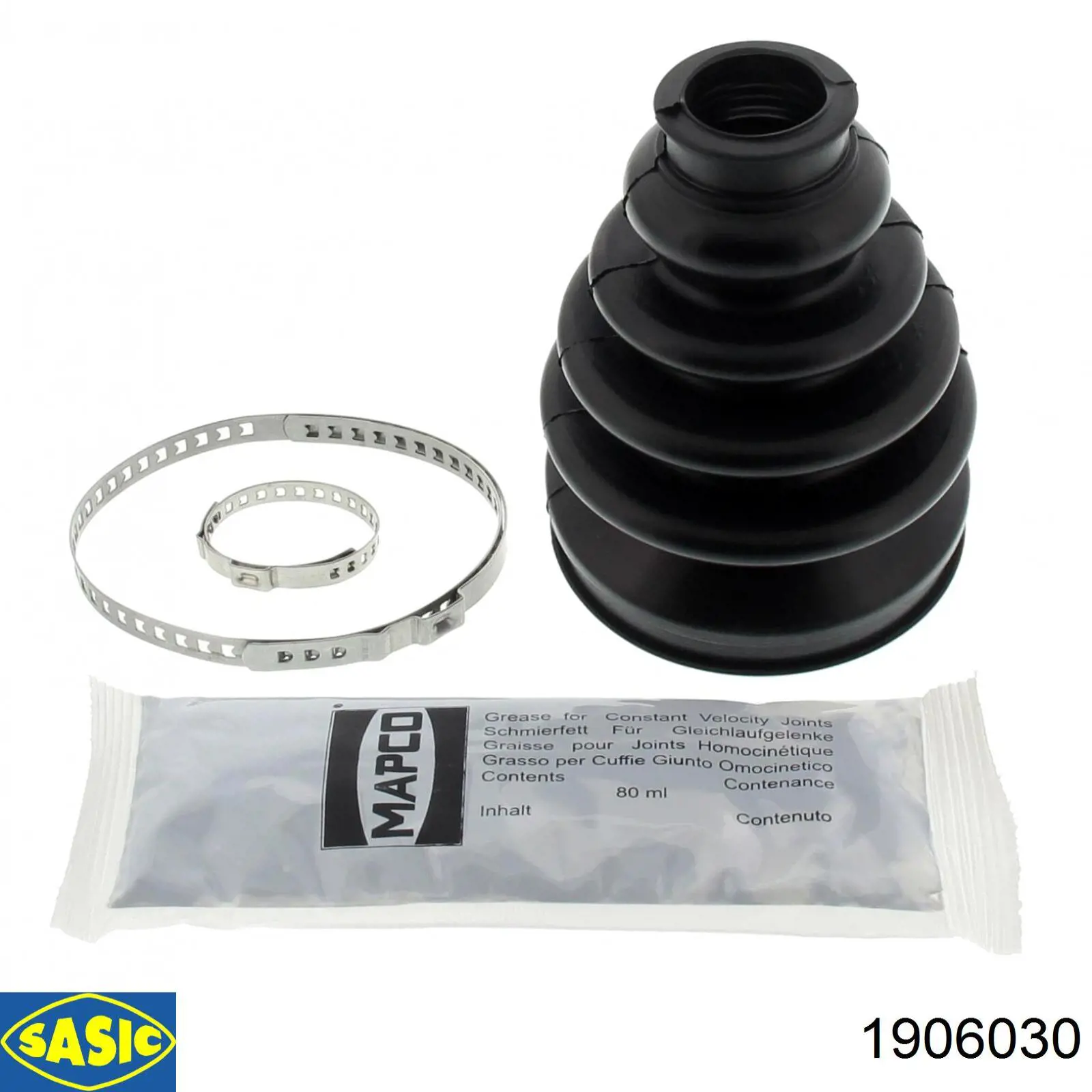 Do koszyka 1906030 Sasic Osłona przegubu homokinetycznego półosi przedniej wewnętrzna