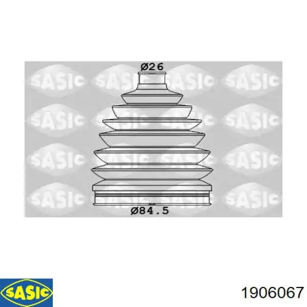 Osłona przegubu homokinetycznego półosi przedniej zewnętrzna Blue Print ADG081115 cena, od 17,50 USD