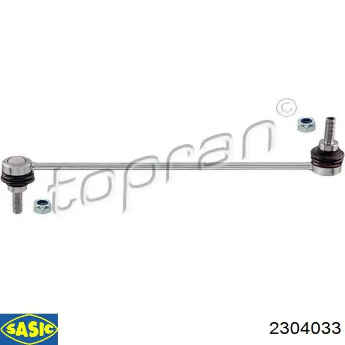 Do koszyka 2304033 Sasic Łącznik stabilizatora przedniego