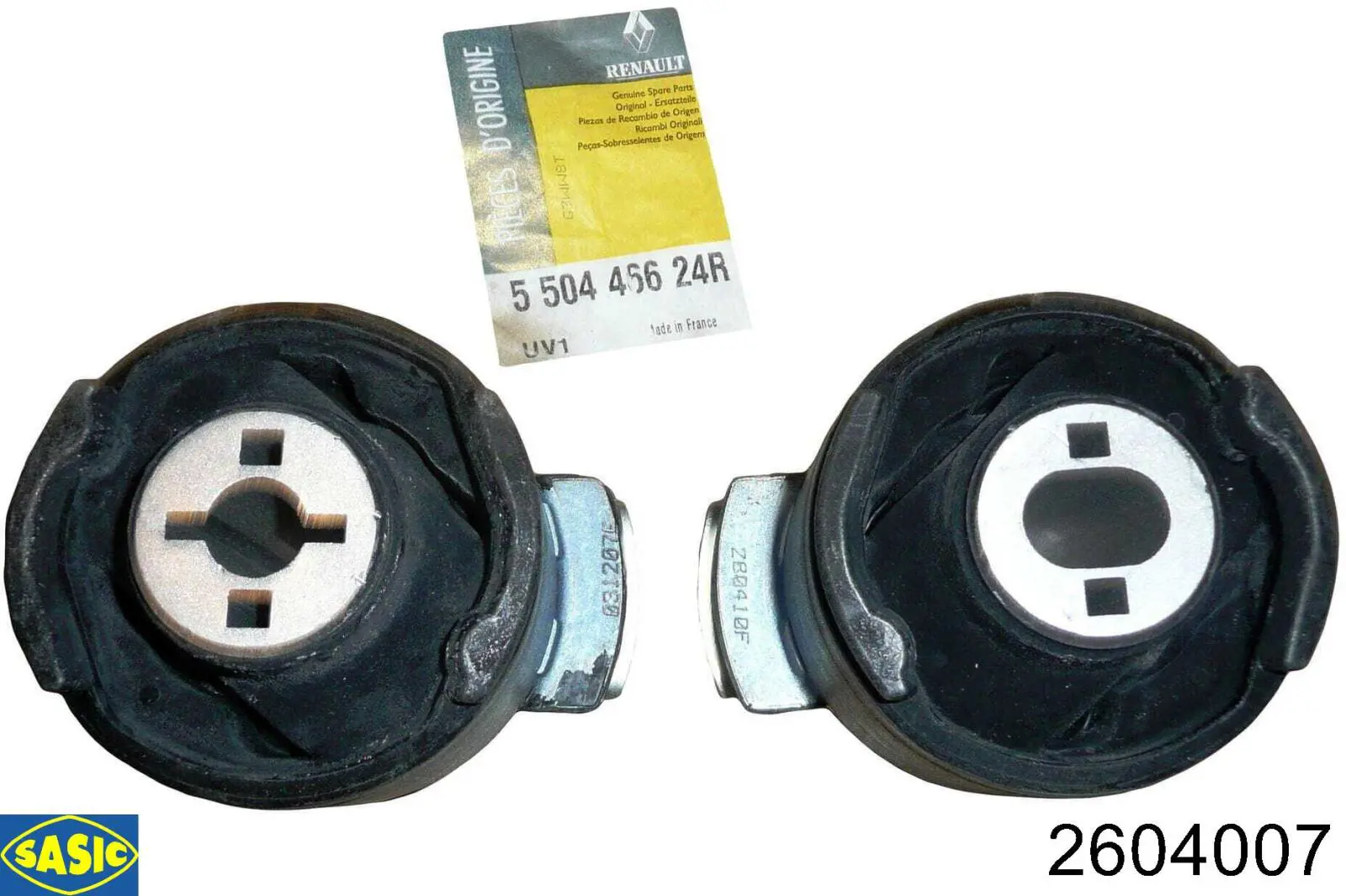 Do koszyka 2604007 Sasic Silentblock tylnej belki
