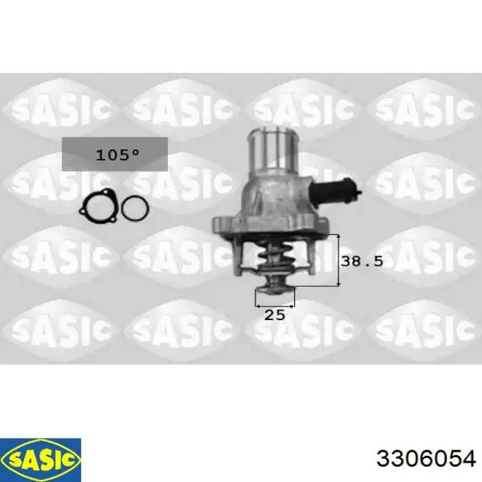 Termostat Sasic 3306054 cena, od 42,56 USD