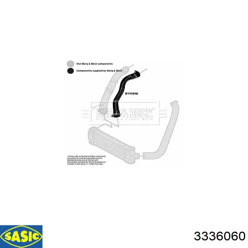 Przewód (króciec) intercoolera DP Group FS23648 cena, od 47,06 USD