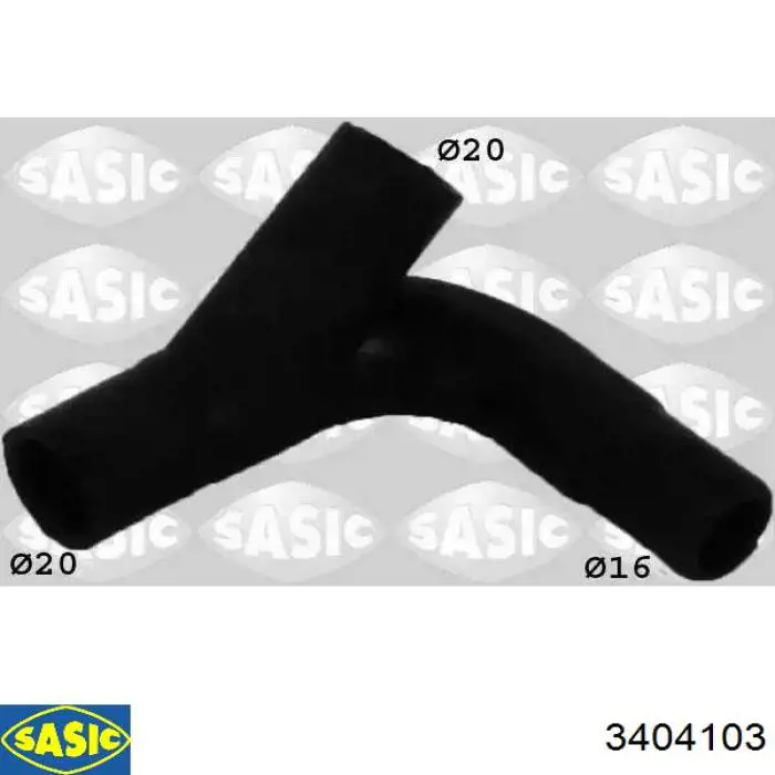 Przewód (króciec) termostatu Sasic 3404103 cena, od 12,35 USD