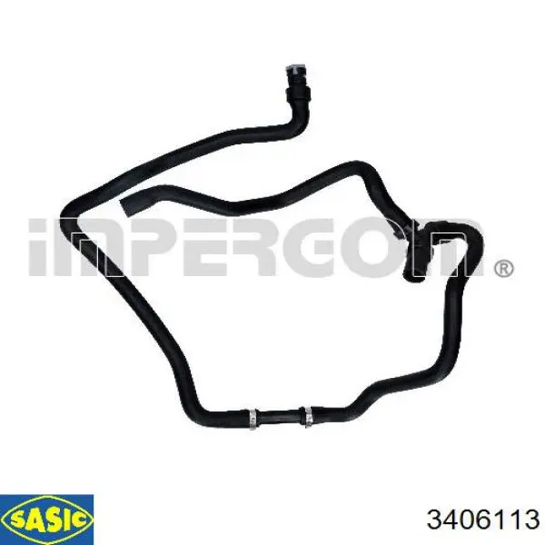 Przewód chłodnicy ogrzewacza (nagrzewnicy), zwrotny Sasic 3406113 cena, od 42,86 USD