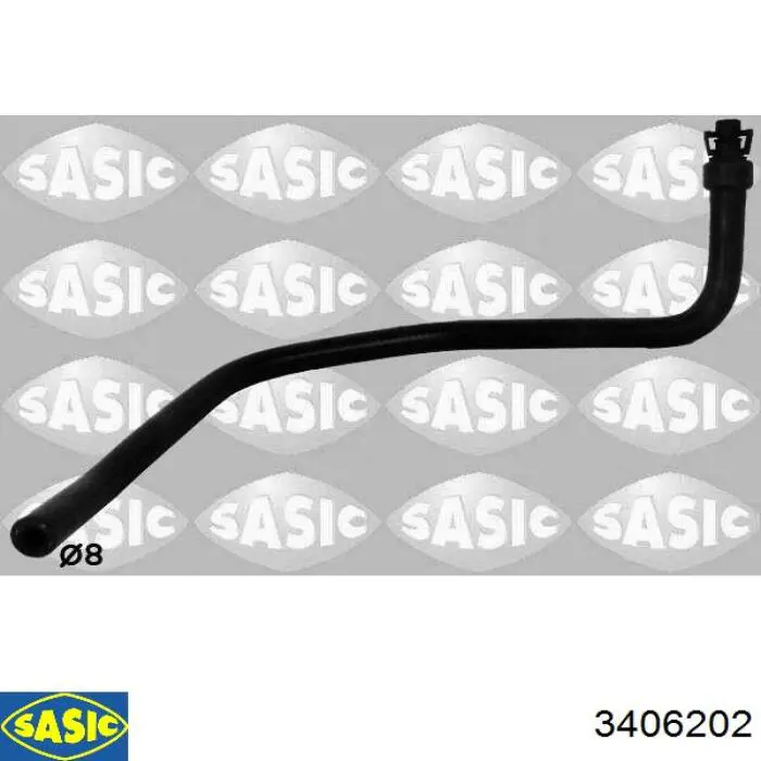 Przewód (króciec) układu chłodzenia Sasic 3406202 cena, od 22,52 USD