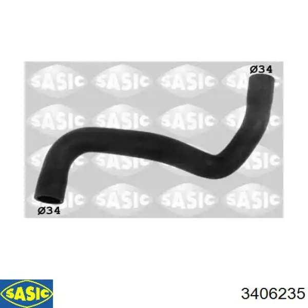 Przewód (króciec) chłodnicy górny Opel 6336095 cena, od 18,42 USD